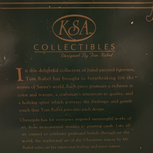 KSA Collectibles Snowman Elves Christmas decoration Holiday decor - Picture 5 of 7